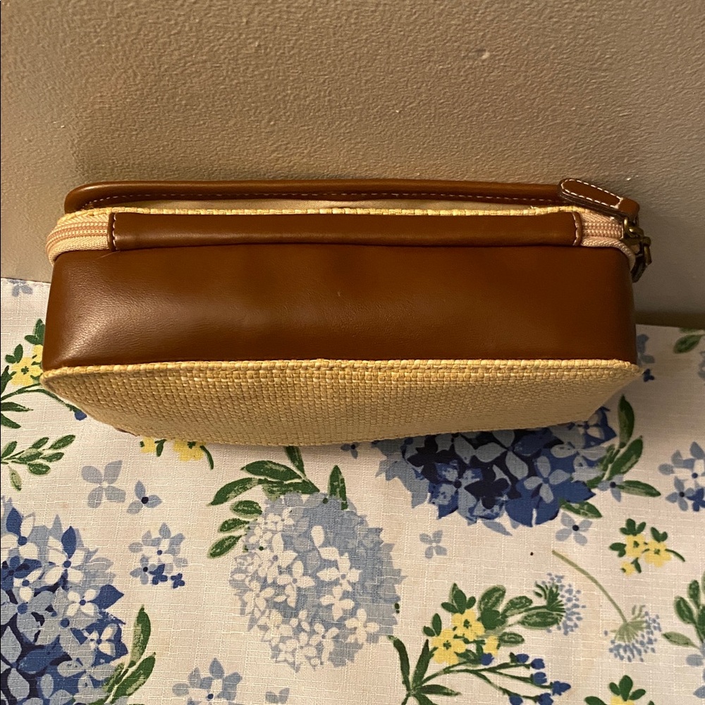 Tan Woven Crossbody Bag - Picture 6 of 6